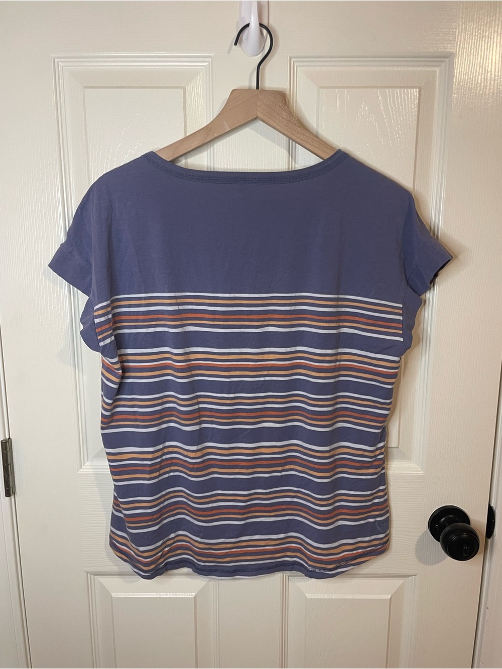 Kuhl Solstice Short Sleeve in Multi Stripe Size Large - Picture 9 of 10